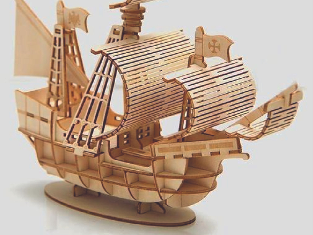 Alt text: Hasil Potong Mesin Laser Cutting Engraving CO2 PhotonTECH 2