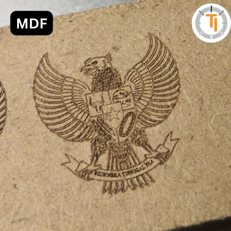 sample mdf kayu marking UV Laser photontech