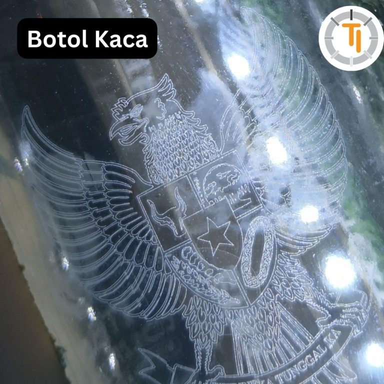 sample botol kaca marking UV Laser photontech