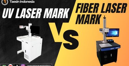 foto perbedaan uv laser marking dan fiber laser marking photontech taesin indonesia