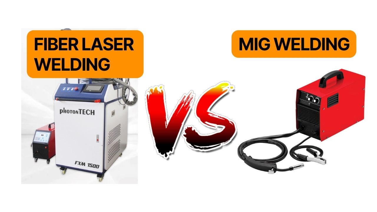 Foto perbandingan Fiber Laser Welding PhotonTECH dan MIG Welding