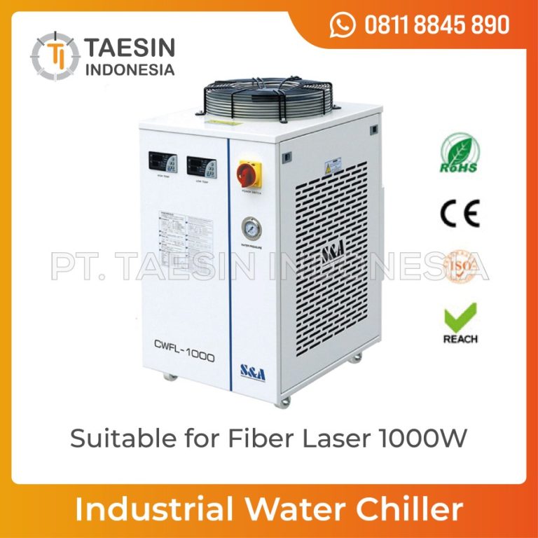 water chiller mesin Fiber laser Cutting CWFL 1000