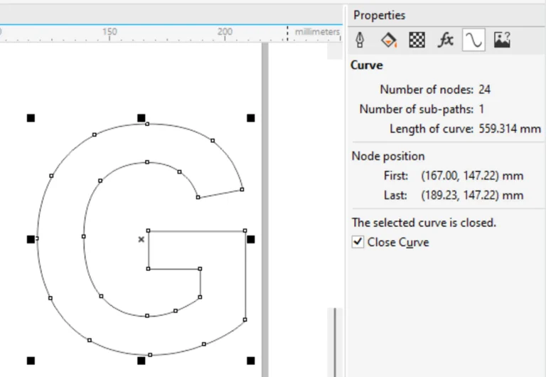 huruf timbul G LED Akrilik